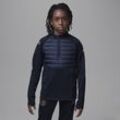 Paris Saint-Germain Academy Winter Warrior Jordan Therma-FIT Fußball-Drill-Oberteil (ältere Kinder) - Schwarz