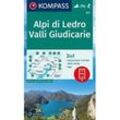 KOMPASS Wanderkarte 071 Alpi di Ledro, Valli Giudicarie 1:35.000