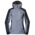 Bergans of Norway Regenjacke Damen gemustert, blau