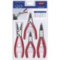 Knipex 00 20 03 V02 Seegeringzangen-Set Passend für (Seegeringzangen) Außen- und Innenringe 19-60 mm, 12-25 mm 10-25 mm, 19-60 mm Spitzenform (Details) gerade