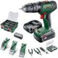 Bosch Home and Garden Universal Impact 18V -Akku-Schlagbohrmaschine inkl. Ladegerät, inkl. Koffer