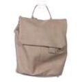 Zwei Damen Rucksack, beige, Gr.