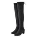 LASCANA Overkneestiefel schwarz Gr. 36 für Damen