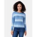 Gerry Weber Pullover Damen gemustert, blau