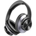 OneOdio A10 Over Ear Headset Bluetooth® Stereo Schwarz, Blau High-Resolution Audio, Noise Cancelling Headset