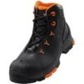 uvex 2 6503245 Sicherheitsstiefel S3 Schuhgröße (EU): 45 Schwarz, Orange 1 Paar