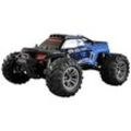 Amewi Daphoenodon Blau Brushed 1:12 RC Modellauto Elektro Monstertruck Allradantrieb (4WD) RtR 2,4 GHz Inkl. Akku und Ladegerät, mit Lichteffekt