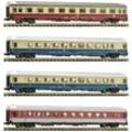 Fleischmann 881915 N 4er-Set Personenwagen EC 145/148 „Frans Hals“ der DB