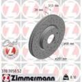 ZIMMERMANN Bremsscheibe SPORT COAT Z vorne rechts links Gelocht 297mm für MAZDA GHR1-33-251 K011-33-251A K011-33-251B 370.3050.52