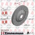 ZIMMERMANN Bremsscheibe FORMULA Z COAT vorne rechts links belüftet 390mm für VAG 4F0615301L 100.3369.70