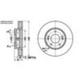 ATE Bremsensatz-Vorderachse Bremsensatz, Scheibenbremse vorne rechts links belüftet 280mm für HYUNDAI KIA 58101-G2A10 58101-2VA00 58101-2VA50 IJF1416Q