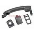 METZGER Türgriff Außen schwarz für RENAULT GENERAL MOTORS FIAT NISSAN 95526874 6000620573 806079436R 2310636