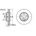 ATE Bremsensatz Bremsensatz, Scheibenbremse vorne rechts links belüftet 295mm für MERCEDES-BENZ 1695401617 2464210112 A1695401617 IJF1416H74