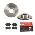 BREMBO Bremsensatz-Vorderachse Bremsensatz, Scheibenbremse vorne rechts links innenbelüftet 305mm für RENAULT VAUXHALL NISSAN OPEL 7700314064 86600046