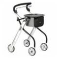 Wohnraum-Rollator Let's Go Silber/Schwarz 1 St