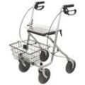 Drive Medical Migo Rollator aus Stahl, silberfarben 1 St