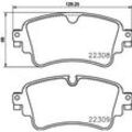 BREMBO Bremsbelagsatz, Scheibenbremse links rechts ohne Zubehör für SKODA VW SEAT AUDI (FAW) L8WD698451 8W0698451T 8W0698451Q P 85 154X