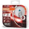 OSRAM NIGHT BREAKER® LASER H1 Duobox Glühlampe, Fernscheinwerfer,Glühlampe, Hauptscheinwerfer,Glühlampe, Nebelscheinwerfer,Glühlampe, Abbiegescheinwer