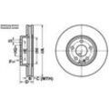 ATE Bremsensatz Bremsensatz, Scheibenbremse vorne rechts links belüftet 295mm für MERCEDES-BENZ 1695401617 2464210112 A1695401617 IJF1416H74