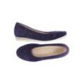 Gabor Damen Ballerinas, blau, Gr. 5