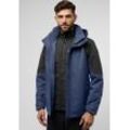 3-in-1-Funktionsjacke JACK WOLFSKIN "ROMBERG 3IN1 JKT M" Gr. L (52), blau (midnight, sky) Herren Jacken