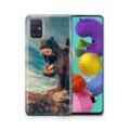 Hülle Handy Schutz für Samsung Galaxy A21s Case Cover Tasche Bumper Etuis TPU