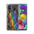 Hülle Handy Schutz für Samsung Galaxy A21s Case Cover Tasche Bumper Etuis TPU