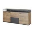 uno Sideboard Bacoor ¦ holzfarben ¦ Maße (cm): B: 180 H: 86 T: 44