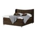 Kings and Queens Boxspringbett Uldur ¦ braun ¦ Maße (cm): B: 194 H: