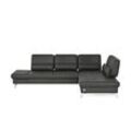 JOOP! Ecksofa Leder Loft 8108 ¦ schwarz ¦ Maße (cm): B: 299 H: 86 T: