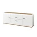 Höffner Sideboard Light Line 2 Neo ¦ weiß ¦ Maße (cm): B: 181 H: 67 T: 41