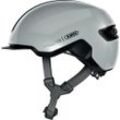 Fahrradhelm ABUS "HUD-Y" Gr. L, grau (race grau), Helme, L Kopfumfang: 57cm - 61cm