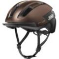 Fahrradhelm ABUS "PURL-Y ACE" Gr. L, braun (metallic copper), Helme, L Kopfumfang: 57cm - 61cm