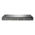 HPE Aruba 2930F 48G PoE+ 4SFP+ TAA - Switch - L3 - managed - 48 x 10/100/1000 (PoE+) + 4 x 1 Gigabit/10 Gigabit SFP+ (Uplink) - an Rack montierbar