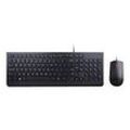 Lenovo Essential Wired Combo - Tastatur-und-Maus-Set - US mit Euro-Symbol