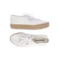 Superga Damen Sneakers, weiß, Gr. 41