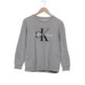 Calvin Klein Jeans Damen Sweatshirt, grau, Gr. 36