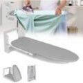 Xiiw - Stabile Bügelbrett Ironing Board, Faltbar Bügeltisch mit Verstellbarer Höhe, Bügeltisch Wandmontage, Bügelbezug Platzsparende Bügelbretter,