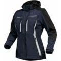 Damen Sommer-Softshell Jacke flxds Gr. 46 marine/schwarz - Leibwächter