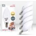 B.K.Licht LED Leuchtmittel E14 Energiespar-Lampe 5 Watt Glüh-Birne