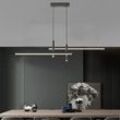 26W led Pendelleuchte Esstisch Hängelampe Dimmbar Strahler Design Hängeleuchte Modern Deckenleuchte Schwarz - Oihpaw