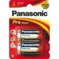 Panasonic Pro Power LR14 Baby C Alkaline Batterie (2er Blister)