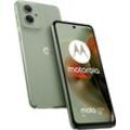 MOTOROLA Smartphone "moto g55 5G" Mobiltelefone Gr. 256 GB, grün (smoky grün)