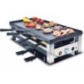 SOLIS OF SWITZERLAND Raclette "Typ 791", schwarz, B:56cm H:15cm T:27cm, Raclettes, 5in1: Raclette, Tischgrill, Crépe, Mini Wok, Pizza