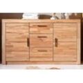 Sideboard VOGL MÖBELFABRIK Sideboards braun (buchefarben) Breite 140 cm