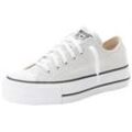 Sneaker CONVERSE "CHUCK TAYLOR ALL STAR LIFT PLATFORM" Gr. 36, schwarz-weiß (barely grey/white/black) Schuhe