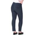 Jeansjeggings KJBRAND "JENNY", Damen, Gr. 42, N-Gr, blau (denim stone), Denim/Jeans, Obermaterial: 78% Baumwolle, 18% Polyester, 4% Elasthan, unifarben, casual, skinny fit lang, Jeans, angenehm weiche Quer-Stretch Qualität