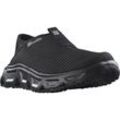 Hausschuh SALOMON "REELAX MOC 6.0" Gr. 42,5, schwarz, Herren, Textil, Schuhe, Erholungsschuh, Trekkingsandale, Slipper, Mule