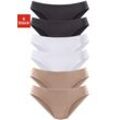 Jazz-Pants Slips VIVANCE ACTIVE Gr. 32/34, beige (beige, schwarz, weiß) Damen Unterhosen aus weicher Microfaser