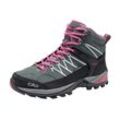 Wanderschuh CMP "RIGEL MID WMN TREKKING SHOES WP" Gr. 36, pink (grau, kombi) Schuhe wasserdicht